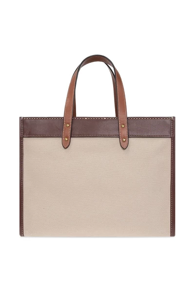 Coach Shoppers Shoulder Bag With Logo White 8 Coach Shoppers Shoulder Bag With Logo White - Afbeelding 6