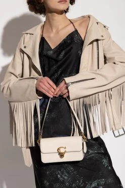 Coach Schoudertassen Cross Body Bags Beige -Coach Verkoop 7c830346d0148c5219134f1069d1bc41