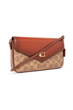 Coach Schoudertassen Wyn Shoulder Bag Brown