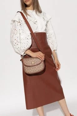 Coach Schoudertassen Willow Shoulder Bag Brown -Coach Verkoop 83c26b51e76a1d46773d45888cd70ef9