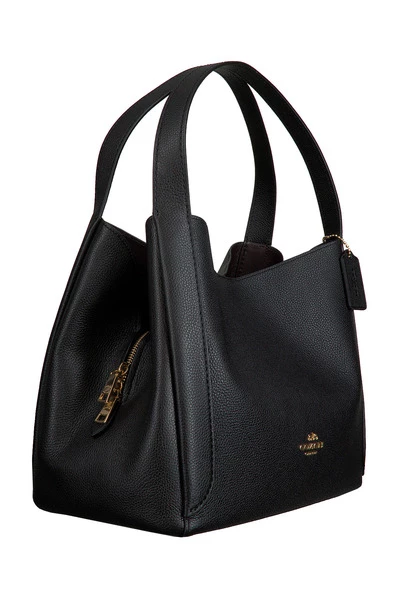 Coach Shoppers Hadley Hobo Bag Black 4 Coach Shoppers Hadley Hobo Bag Black - Afbeelding 2