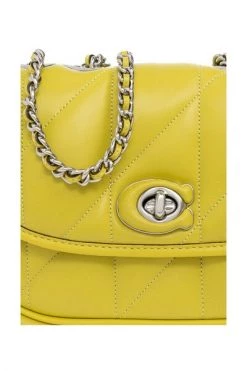 Coach Schoudertassen Pillow Madison 18 Shoulder Bag Yellow -Coach Verkoop 8607deed2936d86ded2072f4b8b4f825