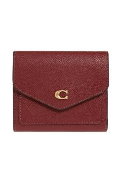 Coach Portefeuilles Wallets Cardholders Red -Coach Verkoop 893b3e63043829863fdba93ecfa1d015