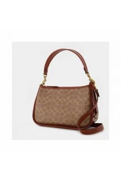 Coach Schoudertassen Handbags Brown -Coach Verkoop 901c53ef78c088923929d74af44ed78a