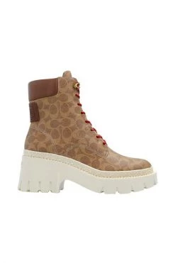 Coach Laarzen ‘Ainsely’ Boots Brown -Coach Verkoop 90b5cd37133a8f82f35b41295ae475dd