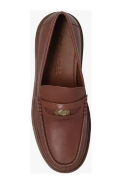 Coach Instappers & Slip Ons Loafers Brown