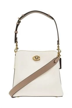 Coach Schoudertassen Cross Body Bags Beige -Coach Verkoop 96e369d23a2e2a6d185396481f08013e 1