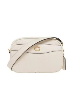 Coach Schoudertassen Camera Shoulder Bag Beige -Coach Verkoop 97beda8aeb3b0eb245c396f8560c1756