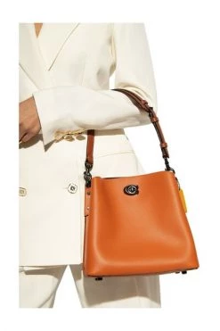 Coach Schoudertassen Willow Shoulder Bag Brown -Coach Verkoop 97e2bee961dbd4a6d88918bae1b6e486