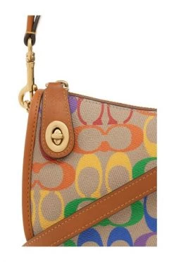 Coach Schoudertassen Swinger Shoulder Bag Brown