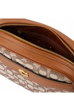 Coach Schoudertassen Camera Bag Brown -Coach Verkoop a109f88445ed7dd031ed5e5b8cd498f7