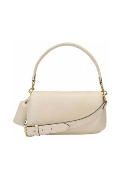 Coach Schoudertassen Tabby Pillow Bag In Leather Beige -Coach Verkoop a51d346fc6a91433b9e10fdbac70019f