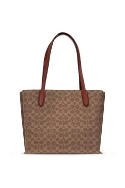 Coach Shoppers ‘Willow’ Shopper Bag Brown 10 Coach Shoppers ‘Willow’ Shopper Bag Brown -Coach Verkoop a53dd98c3163dfb231a4820a3c5049fc