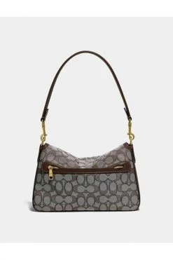 Coach Schoudertassen POCKET Brown -Coach Verkoop aa6127cb1b9464c54dbea1a694d55ba9