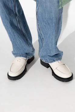 Coach Leah Loafers Beige -Coach Verkoop ac6721be9f300f244899fb04c26b3c0b