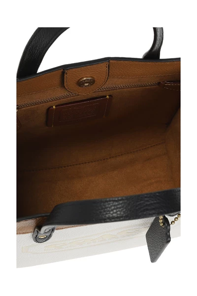 Coach Shoppers Field Shoulder Bag Beige 3 Coach Shoppers Field Shoulder Bag Beige