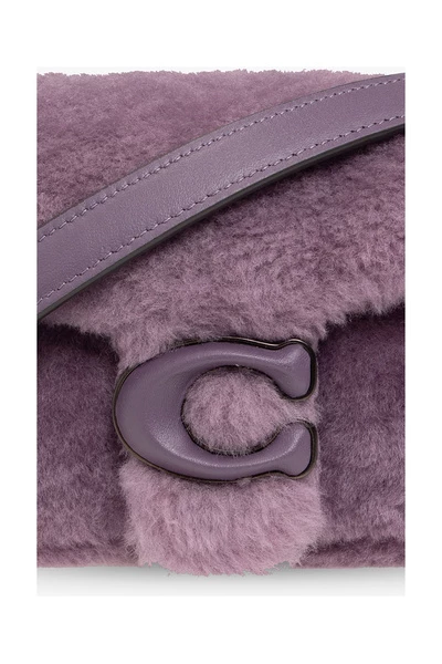 Coach Schoudertassen ‘Pillow Tabby 18’ Shearling Shoulder Bag Purple 5 Coach Schoudertassen ‘Pillow Tabby 18’ Shearling Shoulder Bag Purple - Afbeelding 3