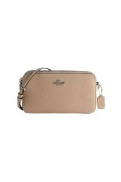 Coach Schoudertassen Cross Body Bags Beige