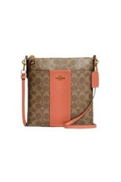 Coach Schoudertassen Cross Body Bags Brown