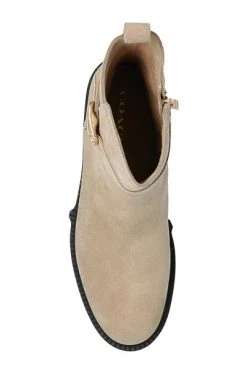 Coach Enkellaarsjes Lacey Suede Ankle Boots Beige -Coach Verkoop b3d7fffca6bdc2807b1dc592e61fe4ce