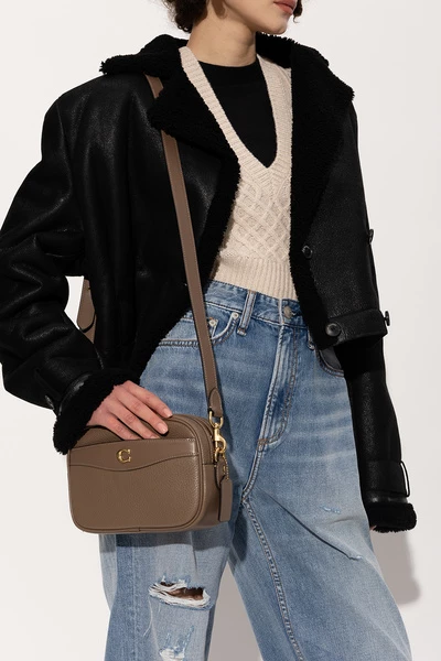 Coach Schoudertassen Cross Body Bags Brown 4 Coach Schoudertassen Cross Body Bags Brown - Afbeelding 2