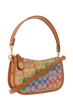 Coach Schoudertassen Swinger Shoulder Bag Brown -Coach Verkoop b42ec6585f13433891fccabfa1ff859b