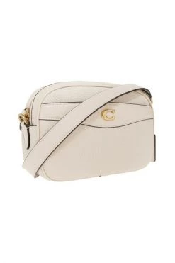 Coach Schoudertassen Camera Shoulder Bag Beige -Coach Verkoop b52a6abc501f1e3e7034c7255ae55d6a