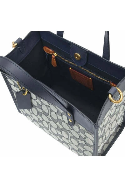 Coach Shoppers Bag Gray 6 Coach Shoppers Bag Gray - Afbeelding 4