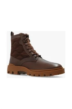 Coach Laarzen Lace-up Boots Brown