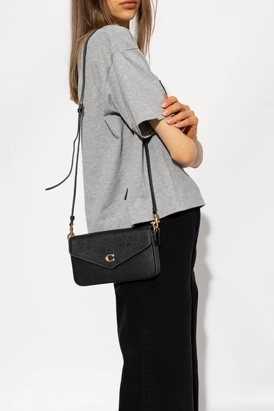 Coach Schoudertassen Wyn Shoulder Bag Black 7 Coach Schoudertassen Wyn Shoulder Bag Black - Afbeelding 5