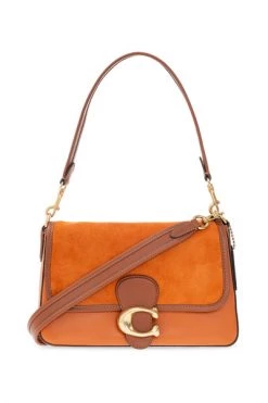 Coach Schoudertassen ‘Soft Tabby’ Shoulder Bag Orange -Coach Verkoop c2c9c9ff5f43a997310a6ac0871d1fb5