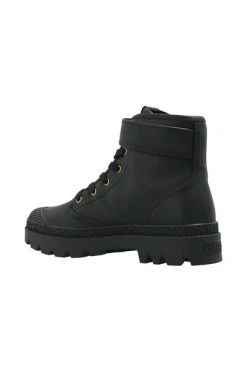 Coach Enkellaarsjes Trooper Leather Boots Black -Coach Verkoop c393bdd4ae3191a5616449de436f3282