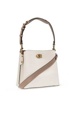 Coach Schoudertassen Cross Body Bags Beige -Coach Verkoop ce8a5b614993e2813bfacb3a3d510aa9