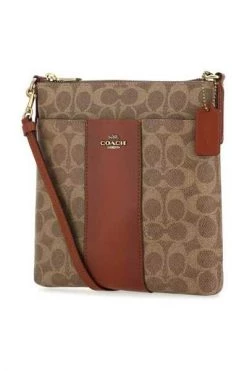 Coach Schoudertassen HANDBAG Brown