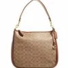 Coach Schoudertassen Cross Body Bags Brown -Coach Verkoop d37f81ff629663e66fdc31dd352af578