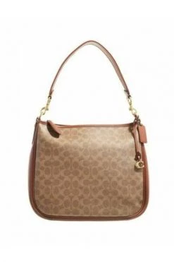 Coach Schoudertassen Cross Body Bags Brown
