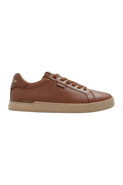 Coach Lowline Leather Sneakers Brown 5 Coach Lowline Leather Sneakers Brown - Afbeelding 3