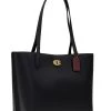Coach Shoppers ‘Willow’ Shopper Bag Black