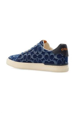 Coach Lowline Sneakers Blue -Coach Verkoop d89b0b43dd83f15a4bc4a6470a682af2