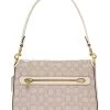 Coach Schoudertassen Sig Jaq Soft Shoulder Bag Beige