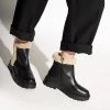 Coach Enkellaarsjes ‘Jane’ Leather Ankle Boots Black
