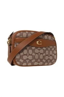 Coach Schoudertassen Camera Shoulder Bag Brown -Coach Verkoop dd22ff315a7274516c3de7ddaf541f9a
