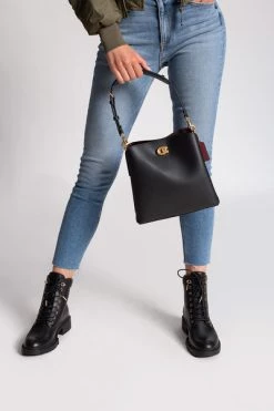 Coach Schoudertassen Shoulder Bag Black -Coach Verkoop de2bda7885a321cdc635562532b31b51