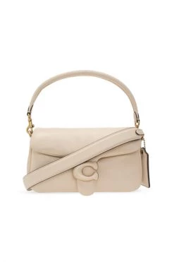 Coach Schoudertassen Pillow Tabby Shoulder Bag Beige -Coach Verkoop dedd4108dc89b9ac5b257acba945a89e