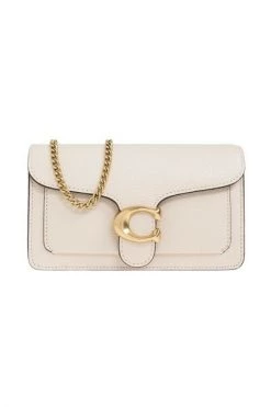 Coach Schoudertassen Cross Body Bags Beige