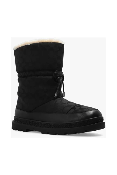 Coach Snowboots Snow Boots Black 6 Coach Snowboots Snow Boots Black - Afbeelding 4