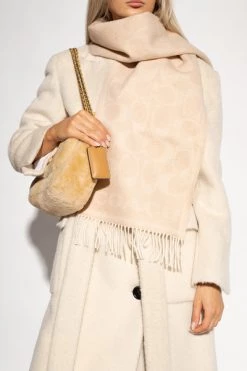 Coach Sjaals Winter Scarves Beige