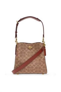 Coach Schoudertassen Willow Shoulder Bag Brown -Coach Verkoop e6e73e540fcb98a23cea0bf67af9f99c