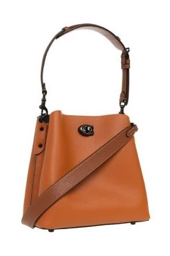 Coach Schoudertassen Willow Shoulder Bag Brown -Coach Verkoop e7713afdf64124625cf15536657348c0