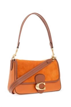Coach Schoudertassen ‘Soft Tabby’ Shoulder Bag Orange